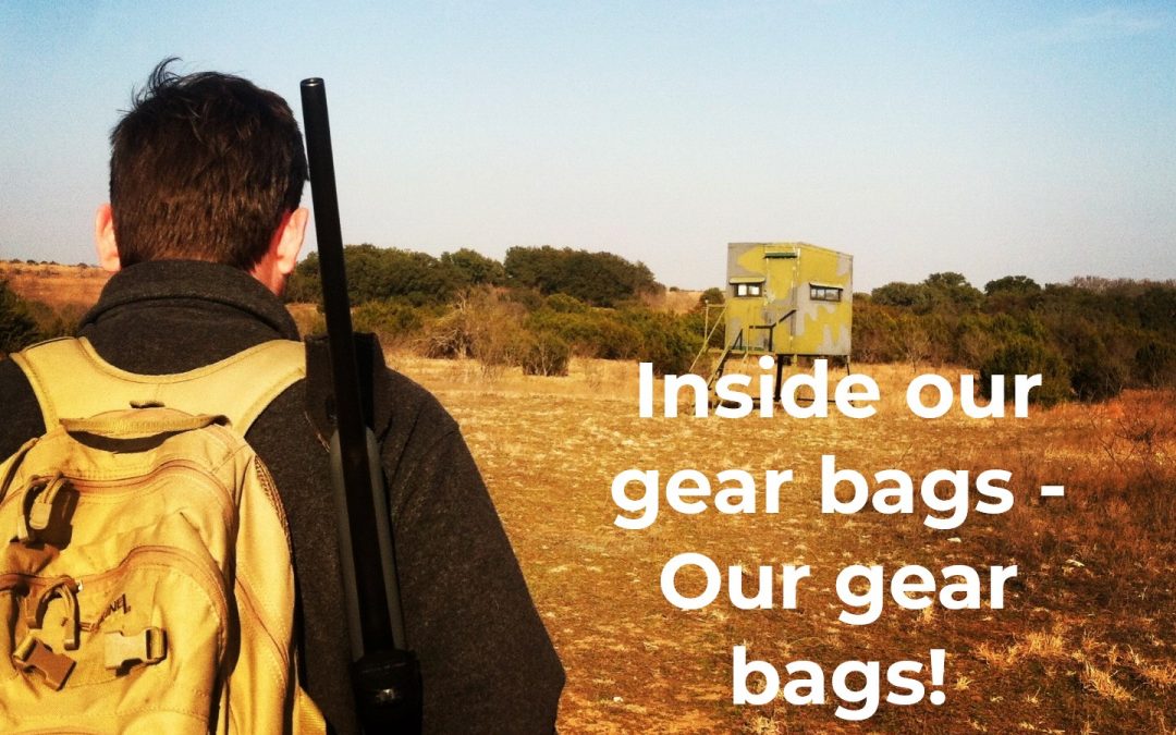 Inside our gear bags – Our gear Bags!