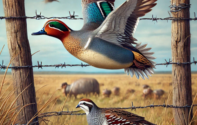 Teal hopes, quail help and the Fence Cutting War of 1883