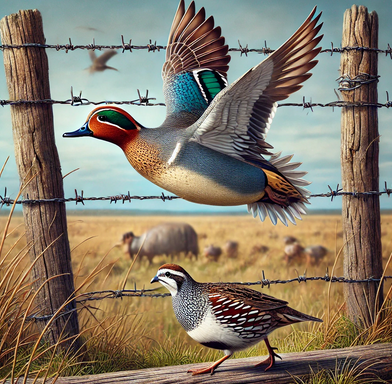 Teal hopes, quail help and the Fence Cutting War of 1883