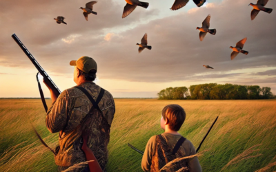 Wingshooting practice, Doves with Dads and the Goodnight-Loving Trail