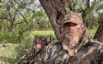 A father-son turkey hunting trip to the family ranch