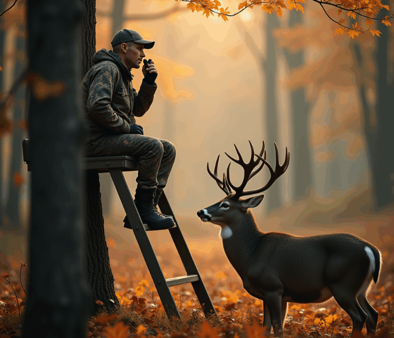 Using deer snorts, bleats, blats and grunts effectively