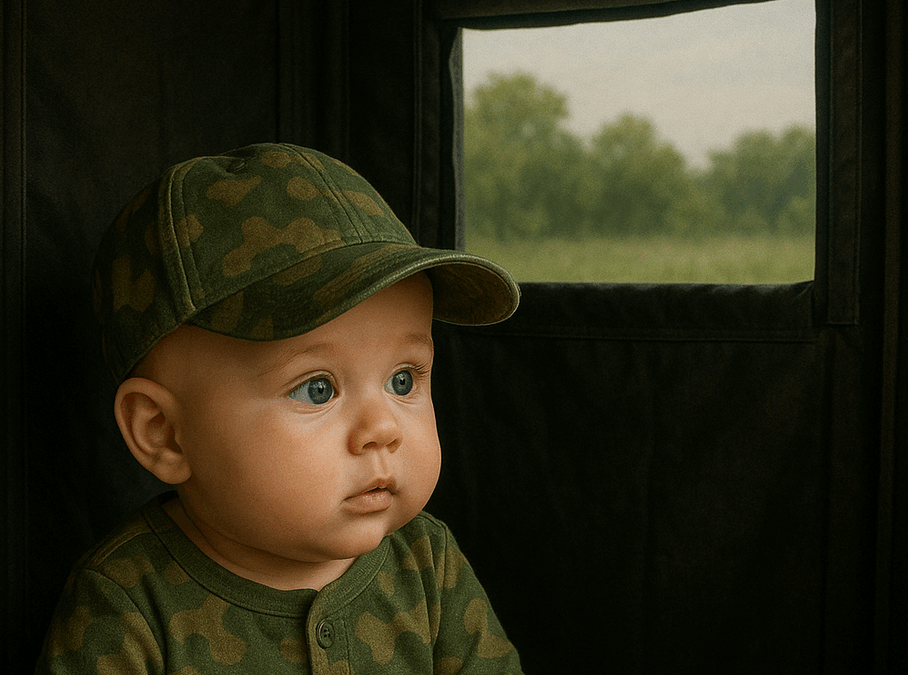Babies in blinds, turkey huntin’ yotes & dove fields