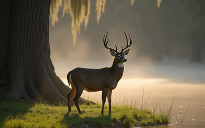 Flooded hill country critters
