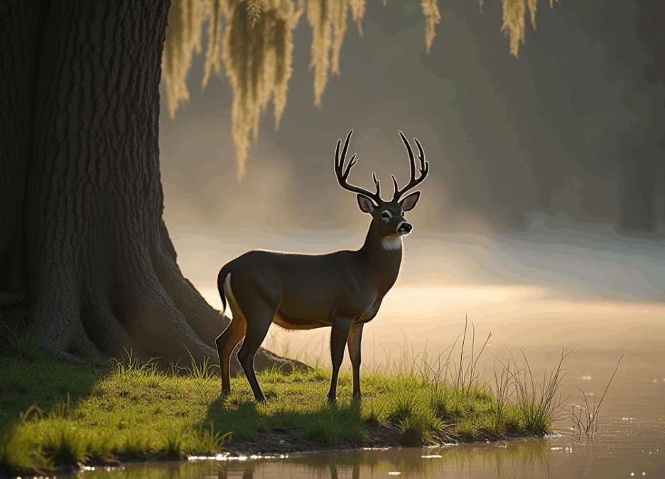 Flooded hill country critters