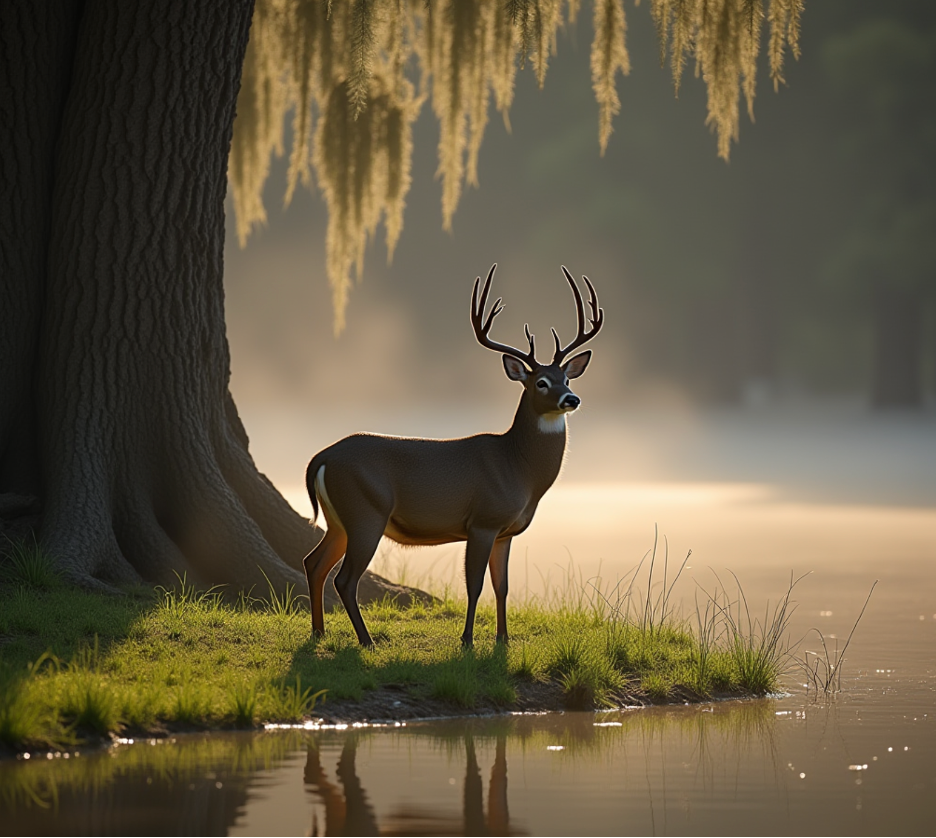 Flooded hill country critters