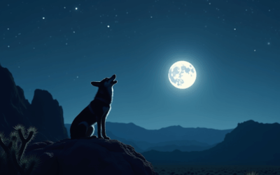 Screaming and howling for predators
