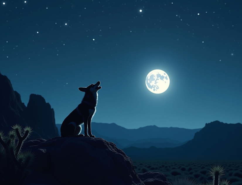 Screaming and howling for predators