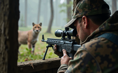 What caliber rifle for predators?
