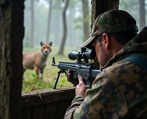 What caliber rifle for predators?