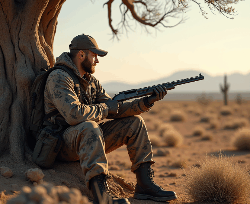 Shotguns, pistols and bows for predators