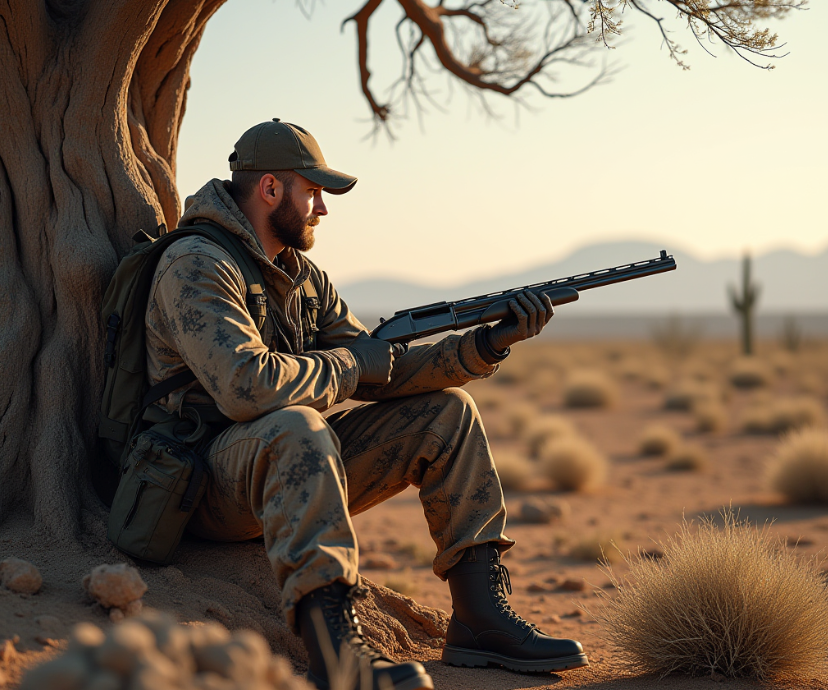 Shotguns, pistols and bows for predators
