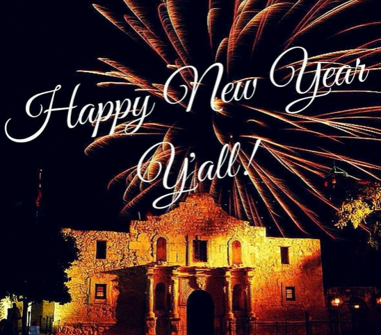 Texas History Roundup – January 1 – Happy New Year!
