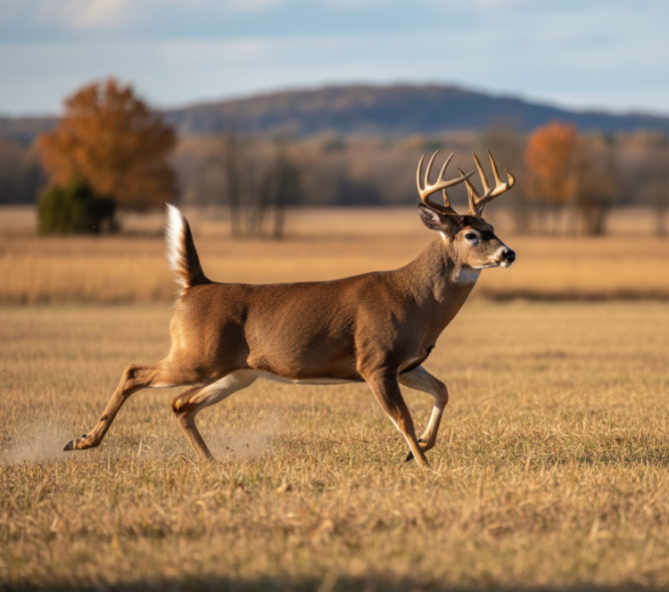 Calling deer, the sounds they make & what their tail tells us