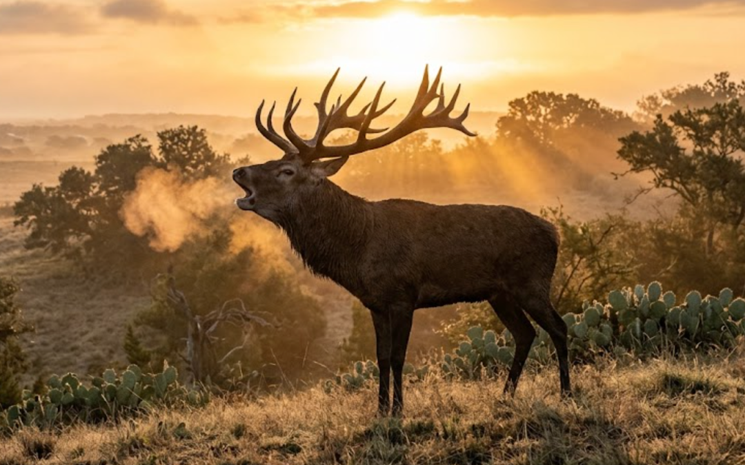 The Roar of the Texas Red Stag