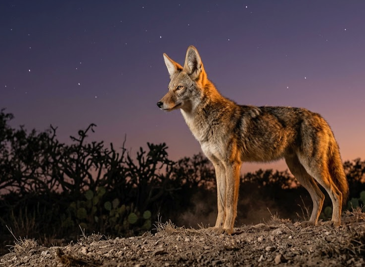 Coyote – The Song Dog of the Texas Brush