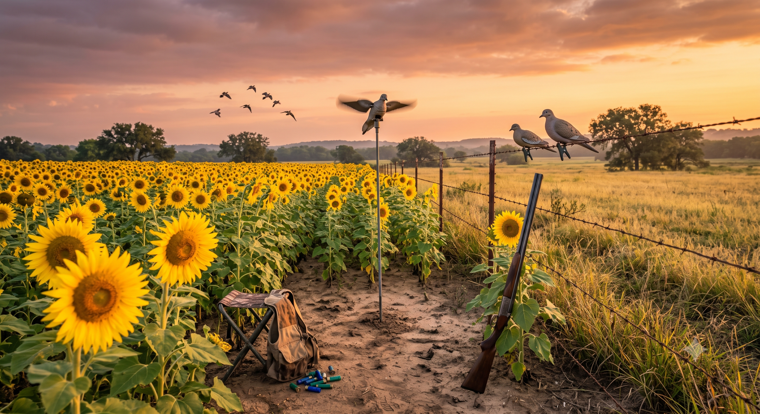 Pulling in the Grey Rockets: Texas Dove Decoying