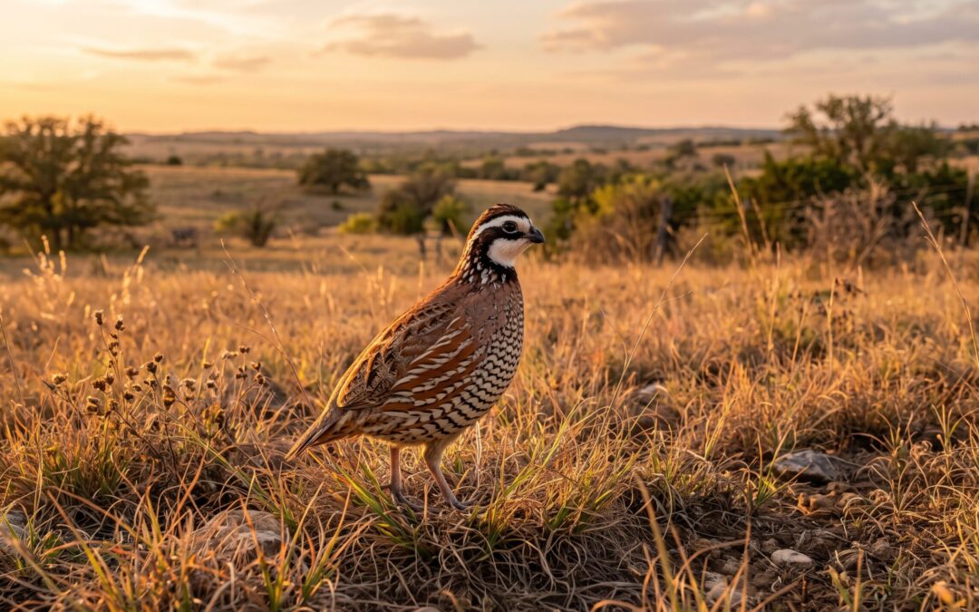 Quality quail habitat and mesquite beans for dinner